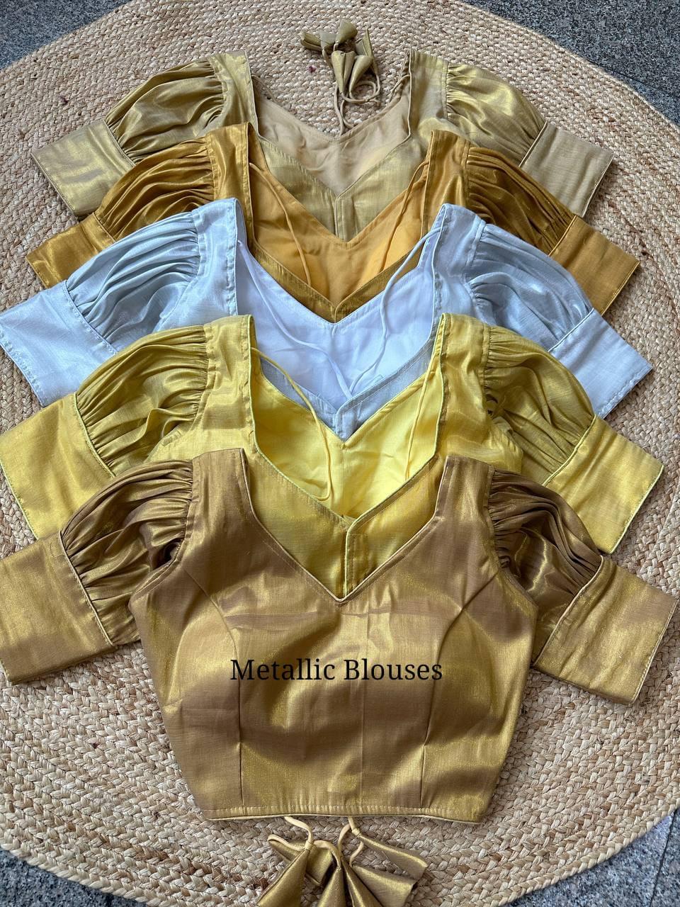 Chennai  By Ruhi Plain Designer Silk Blouse Exporters in India